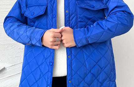 Long Buttoned Loose Jacket