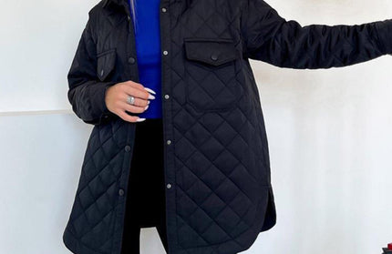 Long Buttoned Loose Jacket
