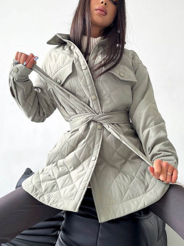 Long Buttoned Loose Jacket