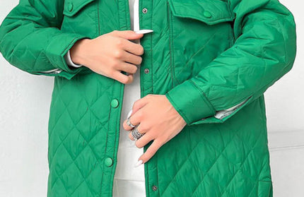 Long Buttoned Loose Jacket
