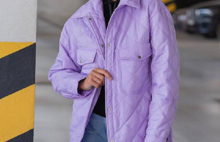 Long Buttoned Loose Jacket
