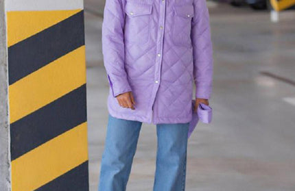 Long Buttoned Loose Jacket