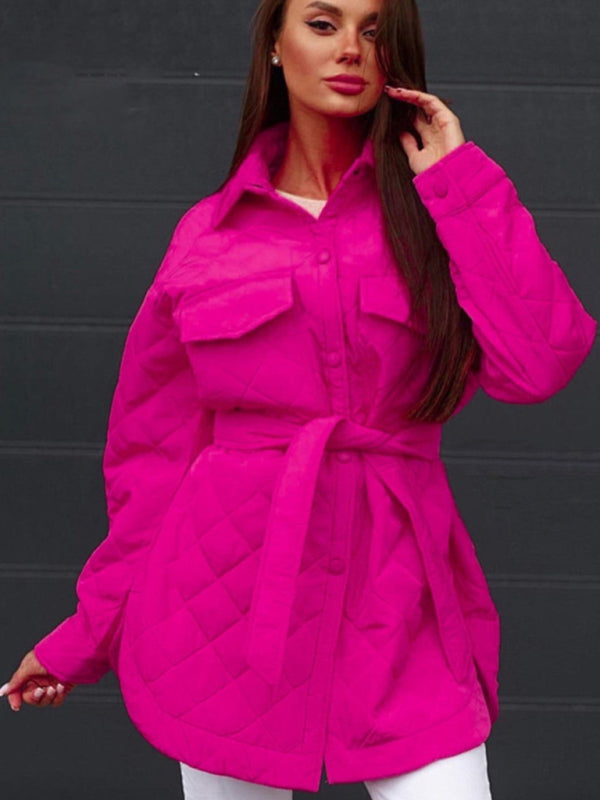 Long Buttoned Loose Jacket