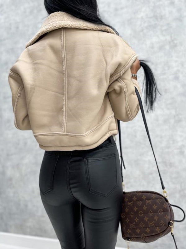 Lamb Wool Short Jacket