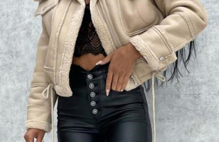 Lamb Wool Short Jacket