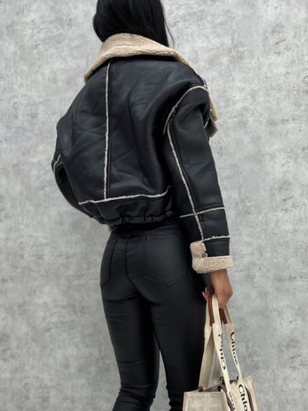 Lamb Wool Short Jacket