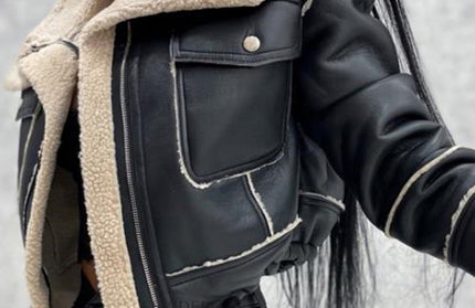 Lamb Wool Short Jacket