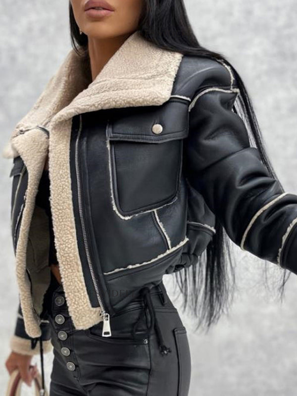 Lamb Wool Short Jacket