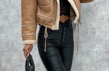 Lamb Wool Short Jacket