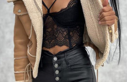 Lamb Wool Short Jacket