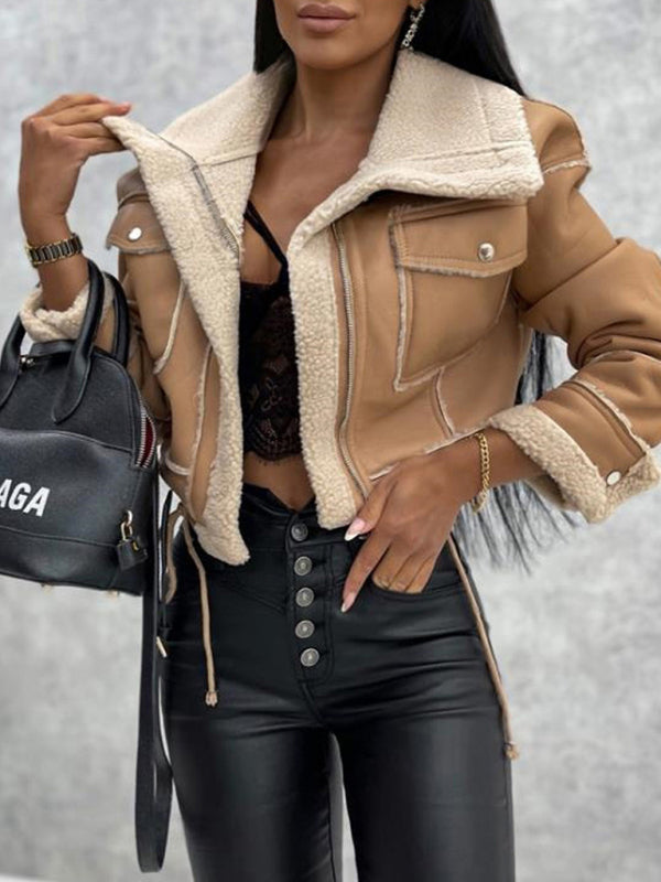 Lamb Wool Short Jacket