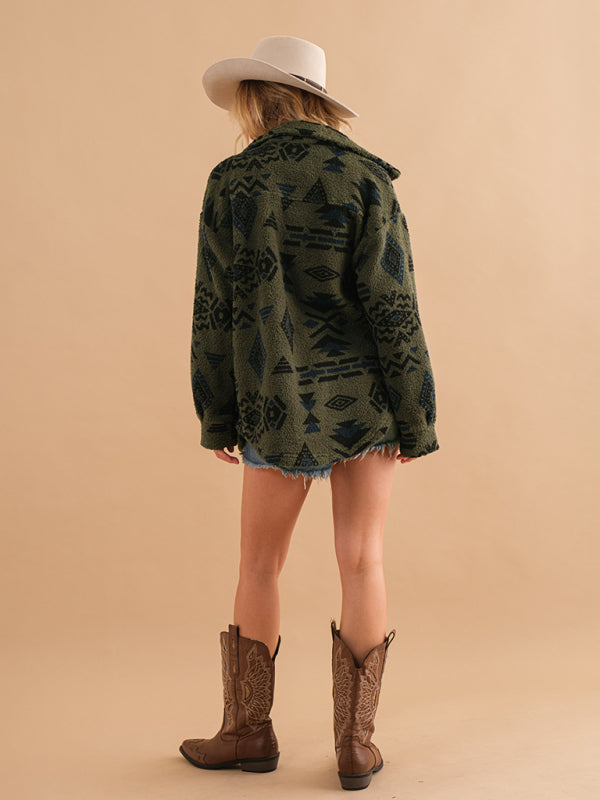 Plush Long Sleeve Jacket
