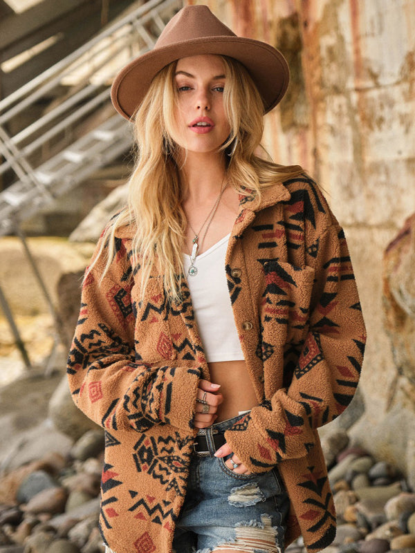 Plush Long Sleeve Jacket