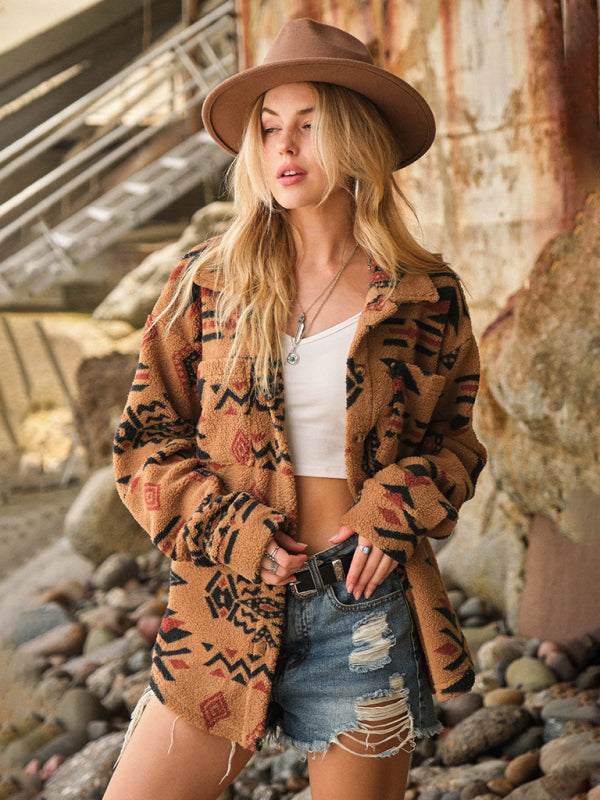 Plush Long Sleeve Jacket