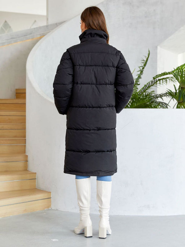 Windproof Thickened Long Coat
