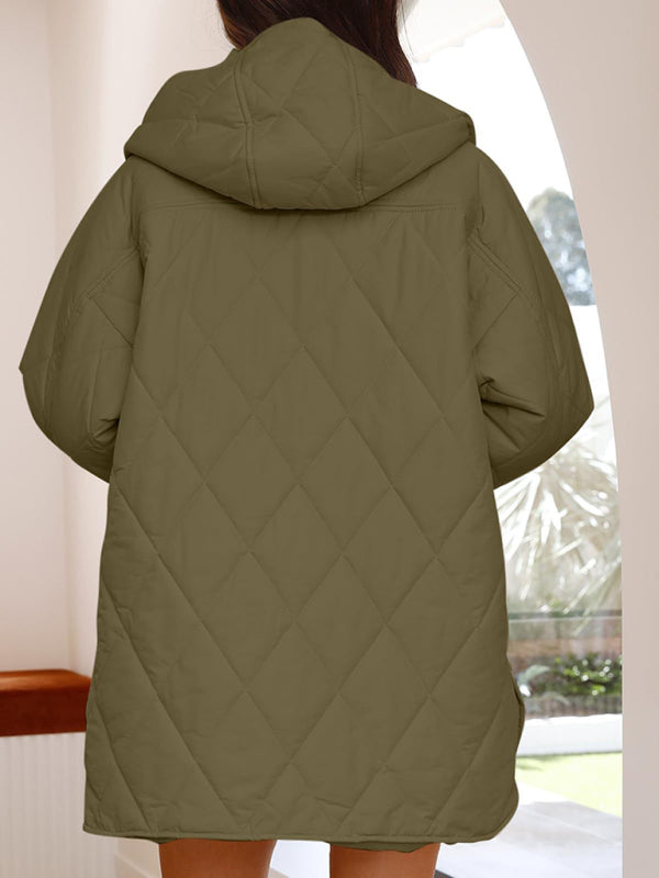 Hooded Quilted Jacket