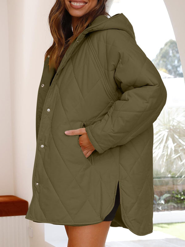 Hooded Quilted Jacket