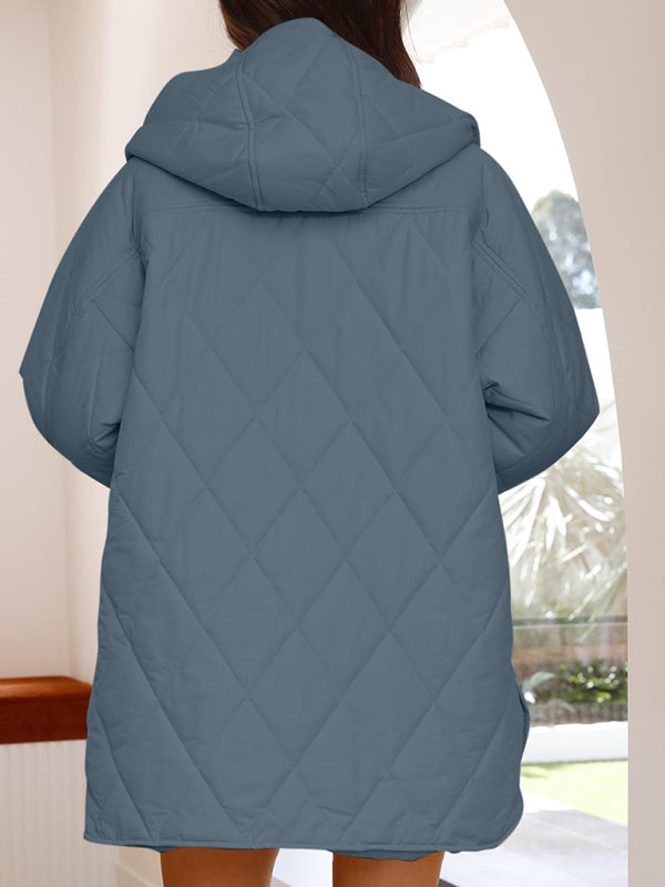 Hooded Quilted Jacket