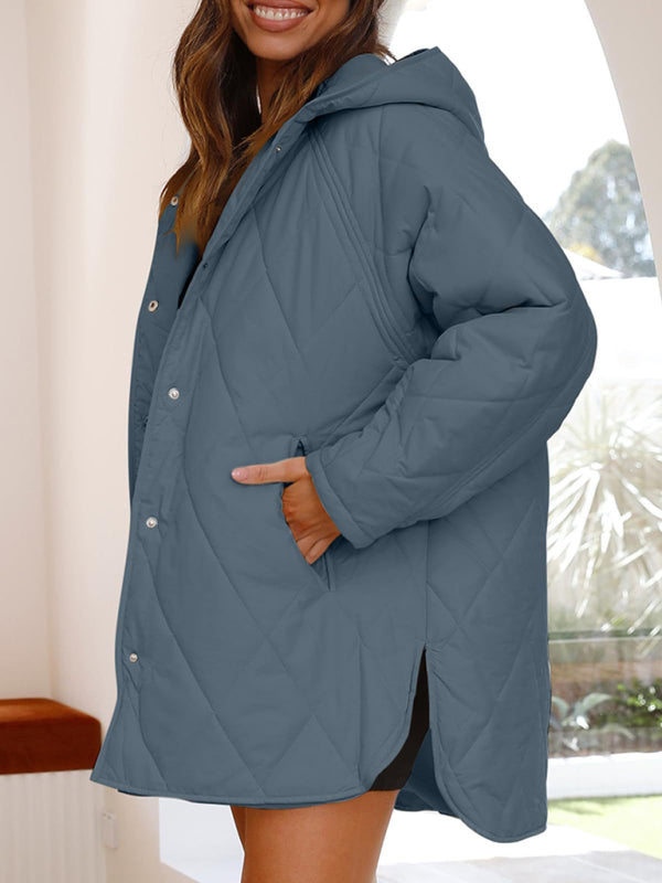 Hooded Quilted Jacket