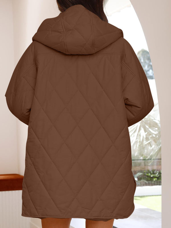 Hooded Quilted Jacket