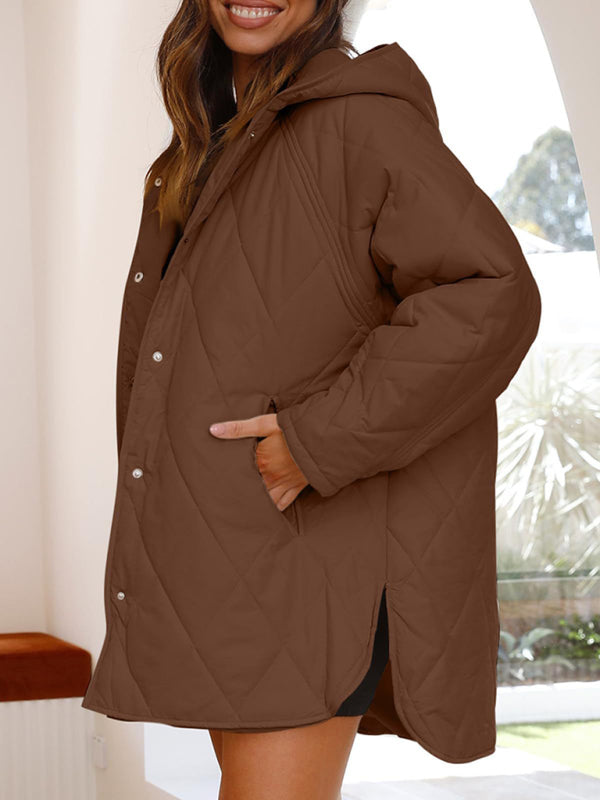 Hooded Quilted Jacket