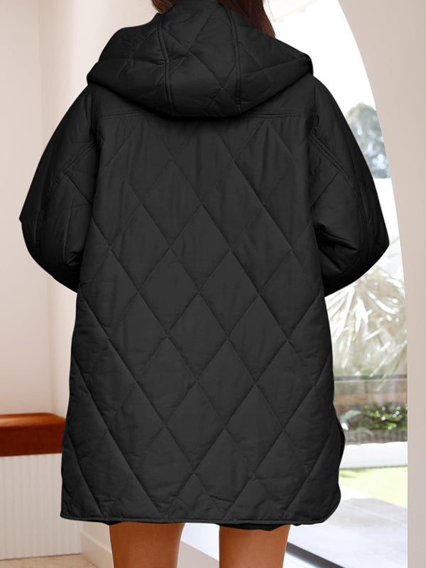 Hooded Quilted Jacket