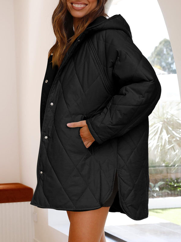 Hooded Quilted Jacket