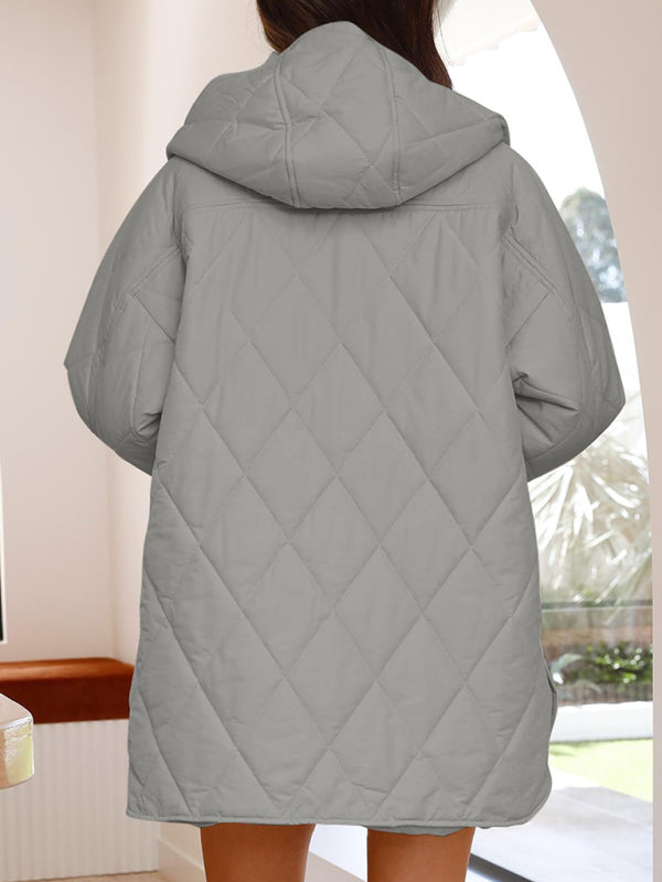 Hooded Quilted Jacket