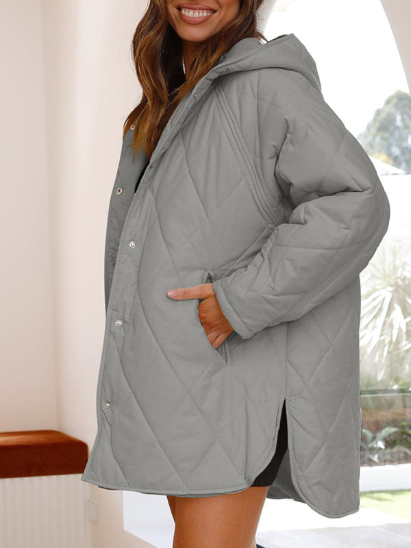 Hooded Quilted Jacket