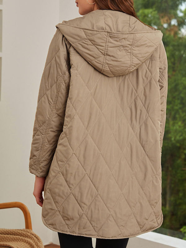 Hooded Quilted Jacket