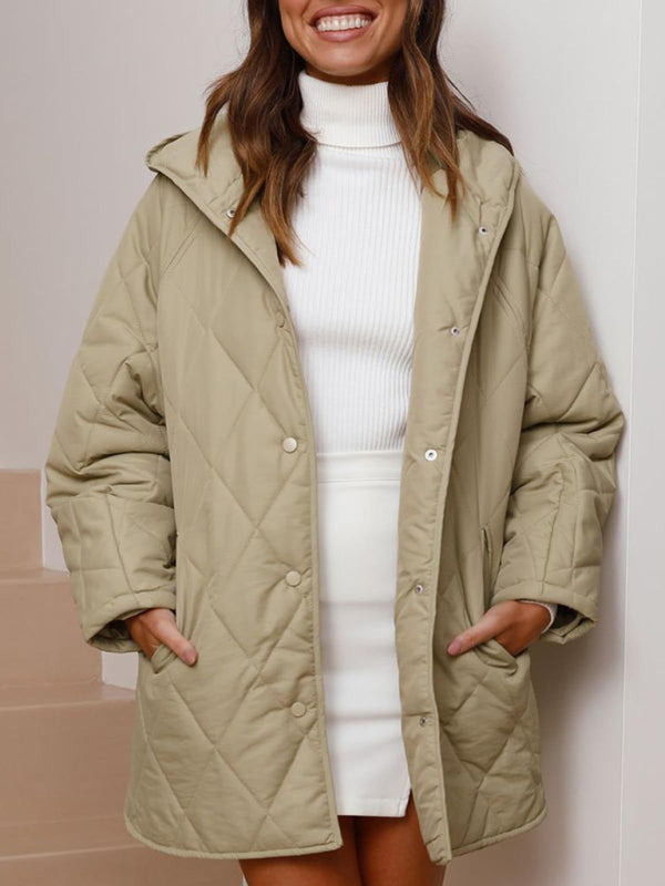 Hooded Quilted Jacket