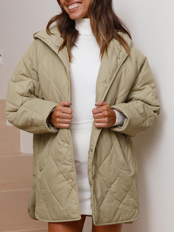 Hooded Quilted Jacket