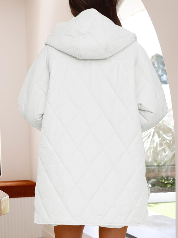 Hooded Quilted Jacket