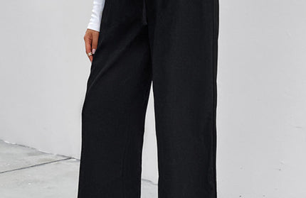 High Waist Loose Fit Wide Leg Pants