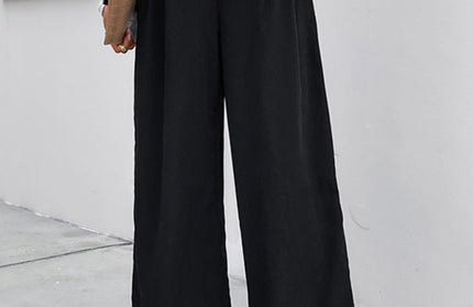 High-Waisted Wide Leg Pants