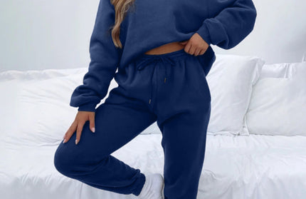 Casual Pullover Long Sleeve Sweater Suit - Hey Love Boutique