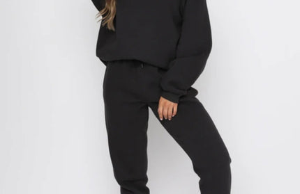 Casual Pullover Long Sleeve Sweater Suit - Hey Love Boutique