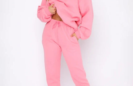 Casual Pullover Long Sleeve Sweater Suit - Hey Love Boutique