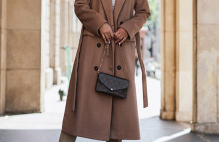 Tie Up Woolen Jacket