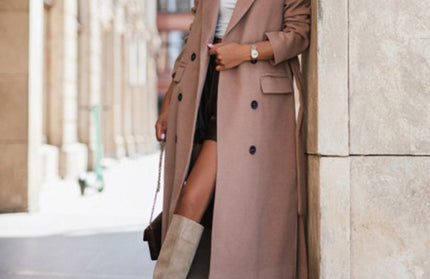 Tie Up Woolen Jacket