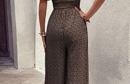Women's Printed Jumpsuit