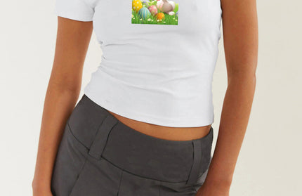 Easter Egg Bunny Printed T-shirt