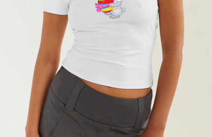 Easter Egg Bunny Printed T-shirt