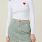 Basics Red Heart Balloon T-Shirt