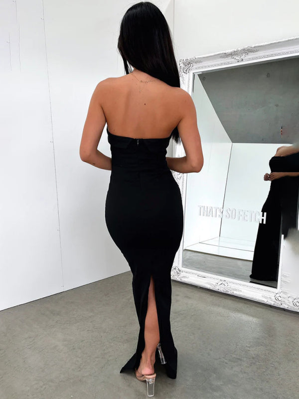 Backless Cocktail Long Dress