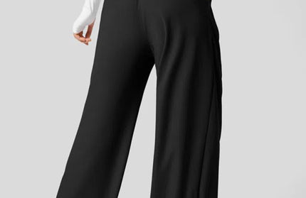 Casual Loose Wide Leg Pocket Pants