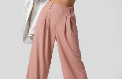 Casual Loose Wide Leg Pocket Pants