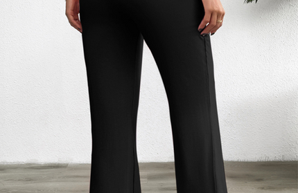 Slim-Fit Pleated Pants