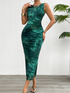 Green  black jasper / S