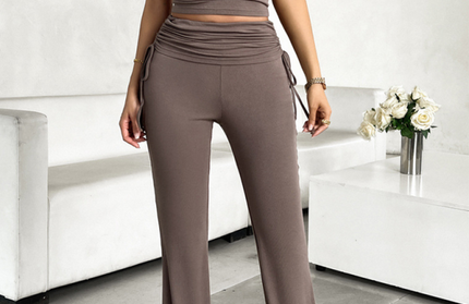 Casual Slim Fit Pants Set